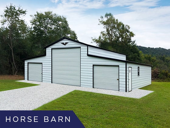 Metal Barns For Horses