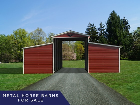 Metal Horse Barns